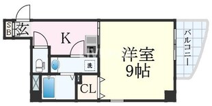 アクアプレイス新神戸駅前の物件間取画像